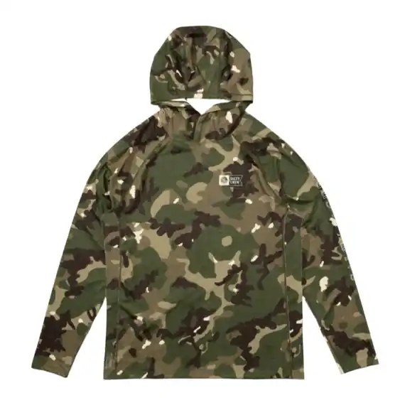 Speciale Aanbieding Salty Crew Apex Perforated Hood Camo - S