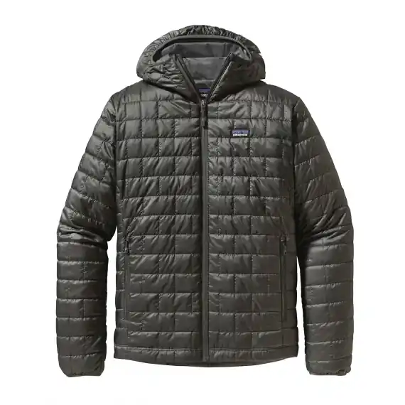 Meest Verkocht Patagonia M's Nano Puff Hoody Forge Grey - S
