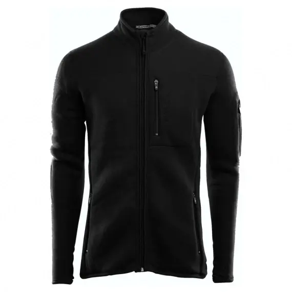 Aclima FleeceWool Jacket M's Jet Black - M Hete Deal