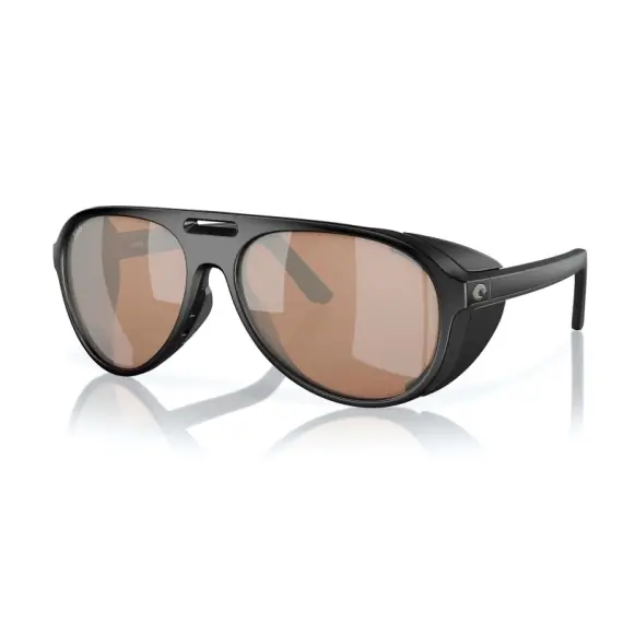 Costa Grand Catalina Matte Black - Copper Silver Mirror 580G Speciale Aanbieding