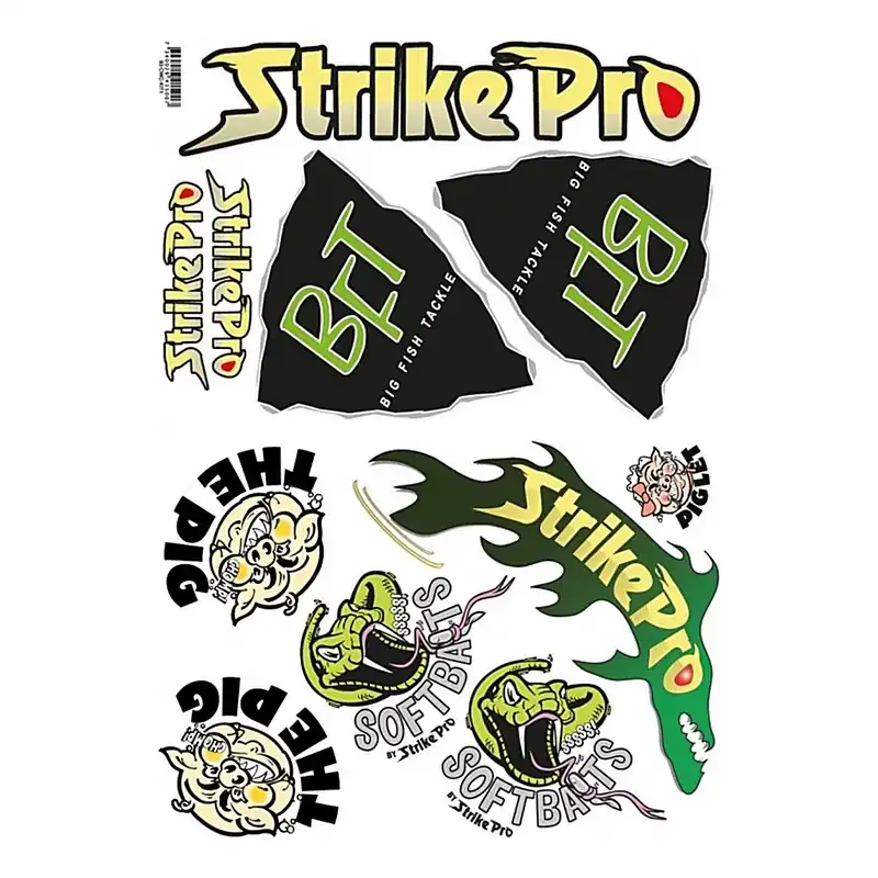CWC Sticker Kit, BFT, Pig, Strike Pro - A4 Veilige Betaling