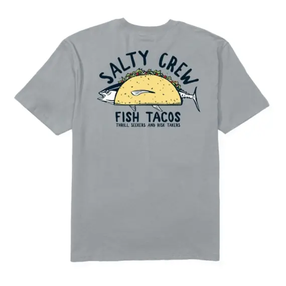 Fabrieksprijs Salty Crew Baja Fresh Premium S/S Tee Quarry - S