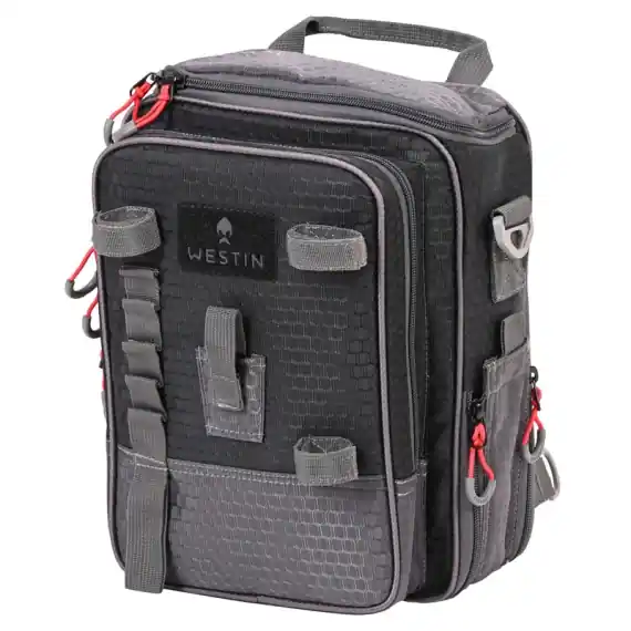 Westin W4 Street Bag Pro 3 Boxes Medium Titanium Black Lage Prijs