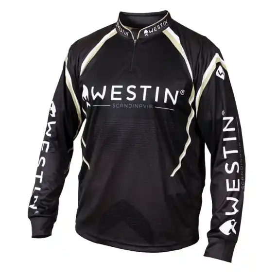 Westin LS Tournament Shirt M Black/Grey Koop Vandaag