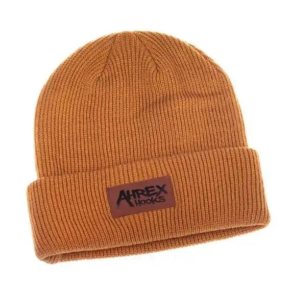 Fabrieksprijs Ahrex Suede Patch Beanie Mustad