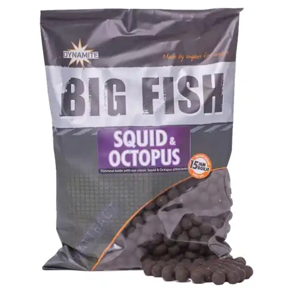 Nieuw Dynamite Baits Squid & Octopus Boilies 1kg - 15mm