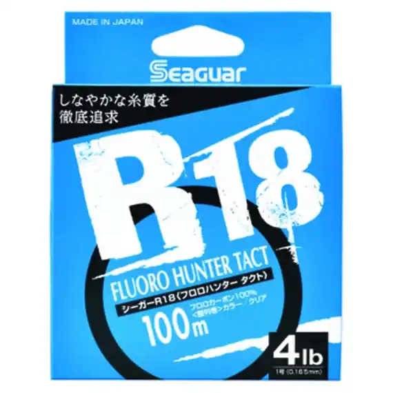 Seaguar R18 Fluoro Hunter Tact 100m 8lb 0.235mm Lage Kosten