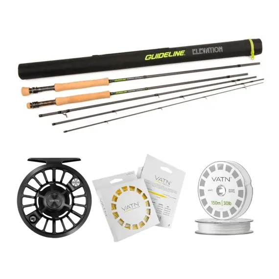 Guideline Elevation M2 Dry Fly+ Flugset 9' - #5 Korting