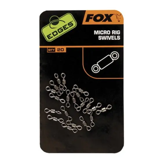 Korting Fox Edges Micro Rig Swivels 20-pack