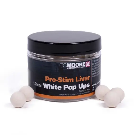 Lage Kosten CC Moore Pro-Stim Liver Pop Ups - 14mm Pink