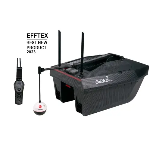 Flitsaanbieding Rippton Catch X Pro Bait Boat Carbon