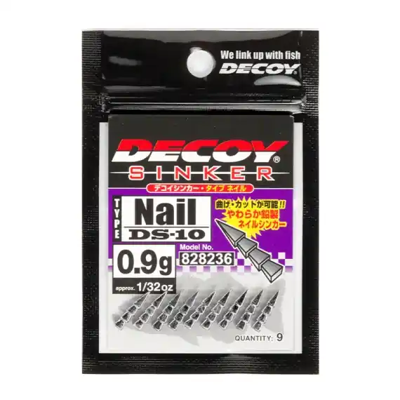 Decoy DS-10 Sinker Type Nail - 1.5g Weekendaanbieding