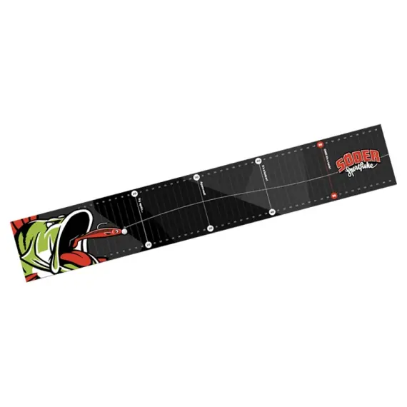 Beperkt Aanbod Söder Sportfiske Measuring Decal 60cm