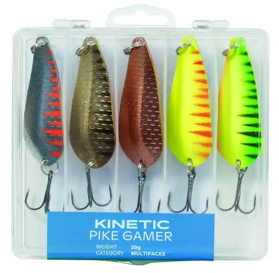 Hete Deal Kinetic Pike Gamer 21g 5pcs