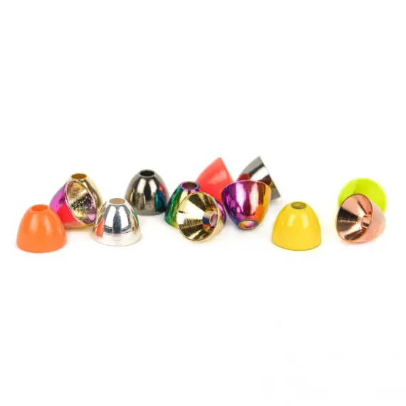 Coneheads S (4,8mm) - Black Nickel Veilige Betaling