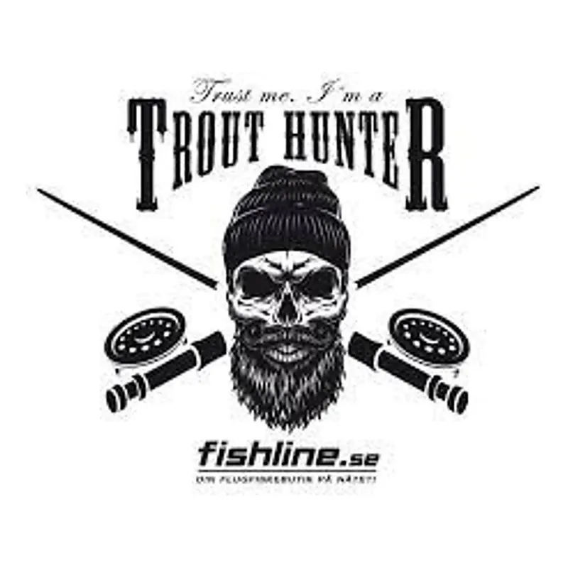 Fishline TROUTHUNTER sticker Laatste Versie