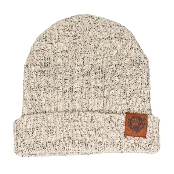 Fish Monkey Wool Beanie - Tan Premium
