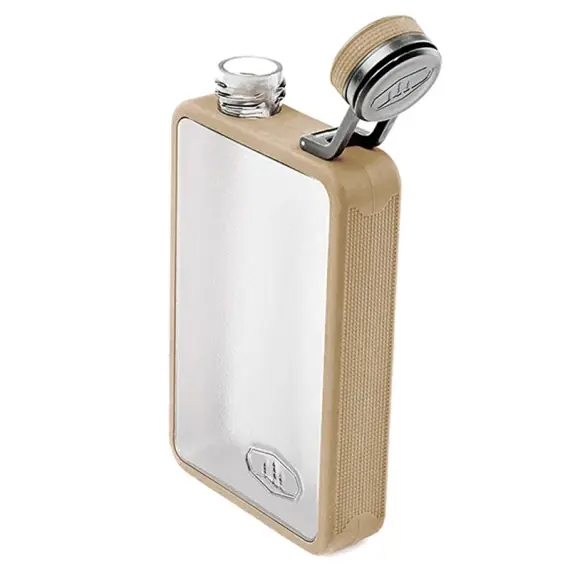 Superprijs GSI Outdoors Boulder Flask 6 Oz Sand