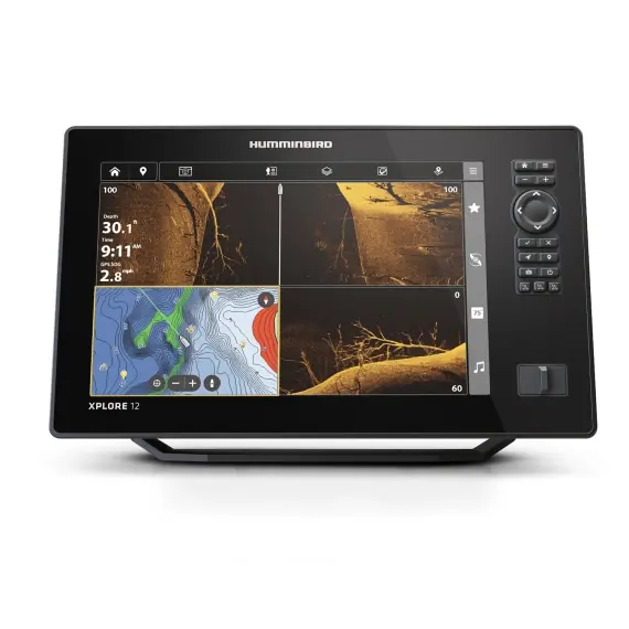 Humminbird XPLORE 12 CMSI+ With Transducer Voordeelprijs
