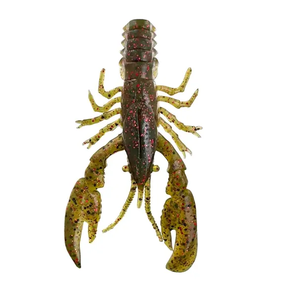 Headbanger Raw Craw 3.7¨ 9,5cm, 8g (4-pack) - Black Blue Flake Op = Op