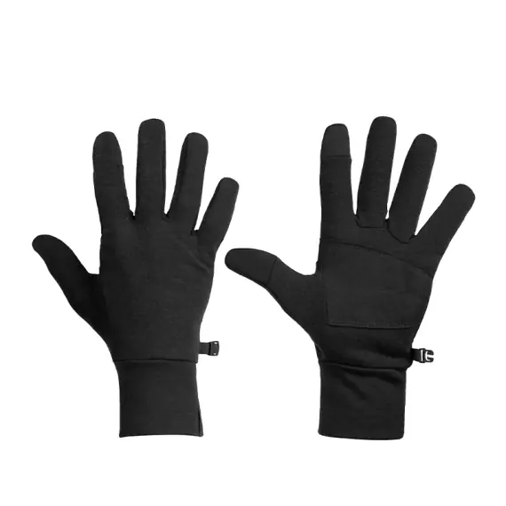 Korting Icebreaker U Sierra Gloves Black - L