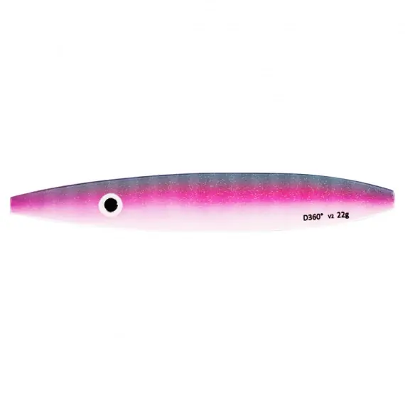 Westin D360° V2 9,5cm, 18g - UV Striped Black Aanbieding