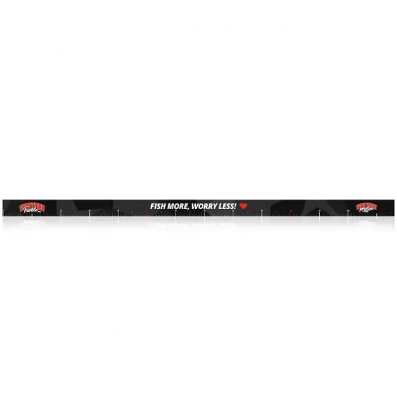 Sportfishtackle Measuring Sticker Black Camo - 136x5cm Bestel Nu