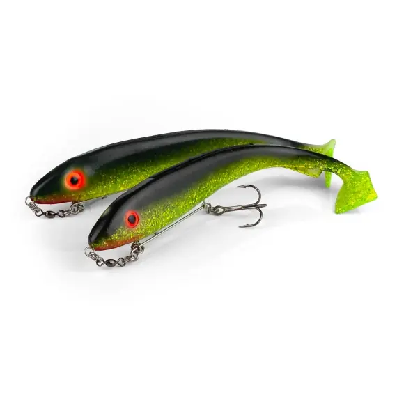 Rechtstreeks Van De Fabrikant SvartZonker McRubber Shad 23cm Stinger Bundle (2-pack)