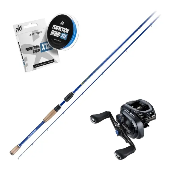 Gecertificeerd Gator Mirage Superb Casting & SLX Combo 7'3'' 5-25g