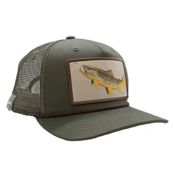 RepYourWater Hat 5 Panel - Hungry Brown Hat Shop Nu