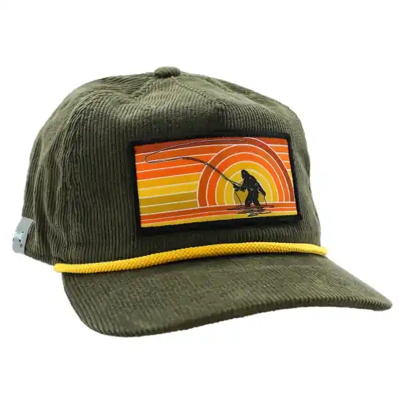 RepYourWater Hat 5 Panel Unstructured - Sunset Squatch Corduroy Edition Dagaanbieding