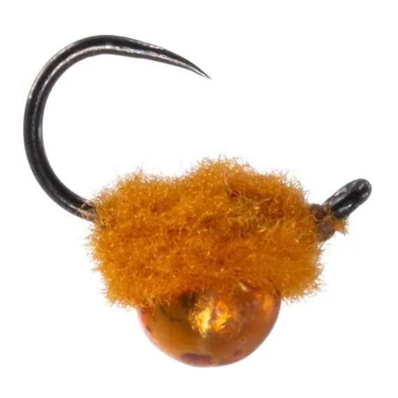 Laatste Versie Umpqua Sunny Side Up Mylant Caramel #18 / 3,5mm bead