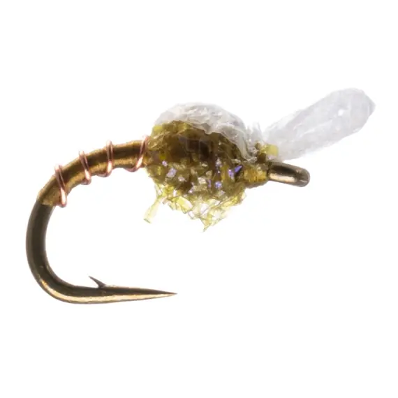 Must-Have Umpqua Graveyard Midge Wood Olive - #18