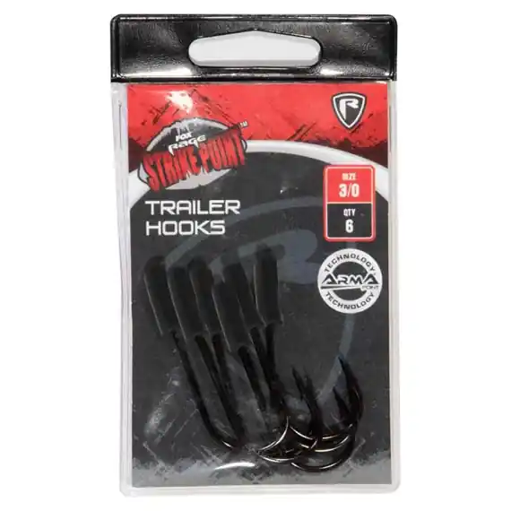 Fox Rage Strike Point Trailer hooks - 4/7 Hete Deal