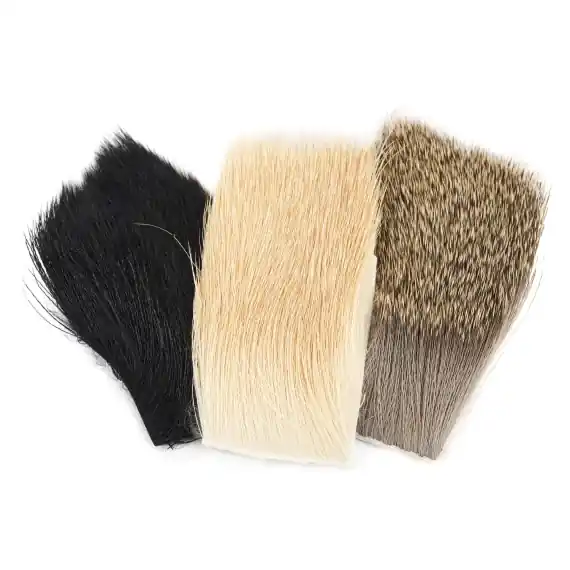 Nature s Spirit Spinning Deer Hair - Black Gereduceerde Prijs