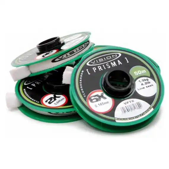 Op = Op Vision Prisma Fluorocarbon tippet 0X - 50m