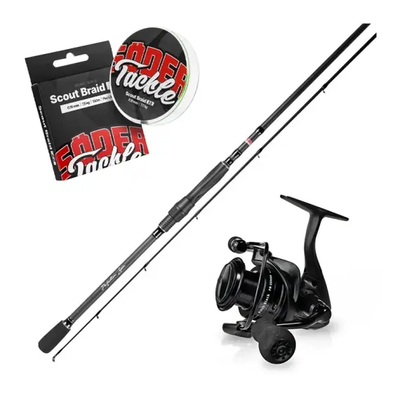 Goedkoop Söder Tackle Perfection Spin & Okuma Pitch Black V2 Combo