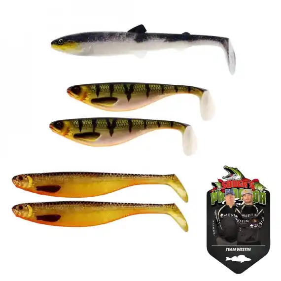 Beperkte Voorraad Team Westin PredatorFight Bait Kit Zander