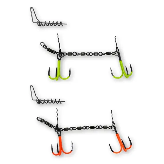 Pikecraft 4-Swivel Stinger Kit XL UVC 2/0 Favoriet
