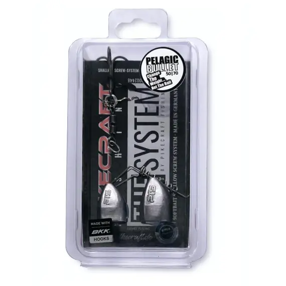 Lage Prijs Pikecraft Pelagic Bullet 50/70g & Stinger Kit