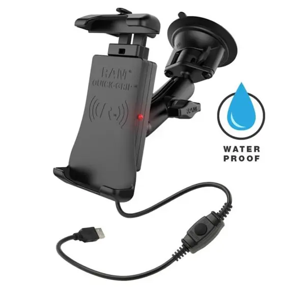 RAM Mounts Quick-Grip Wireless w. Suction Cup Mount Rechtstreeks Van De Fabrikant