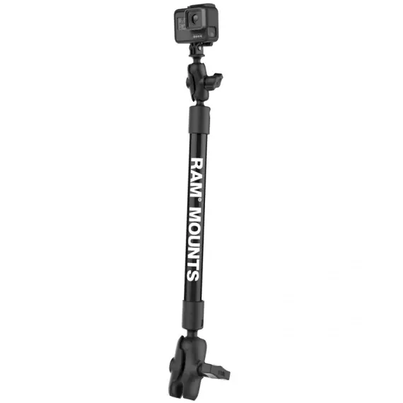 Favoriet RAM Mounts 12'' Lng Arm C Socket W/ Gopro