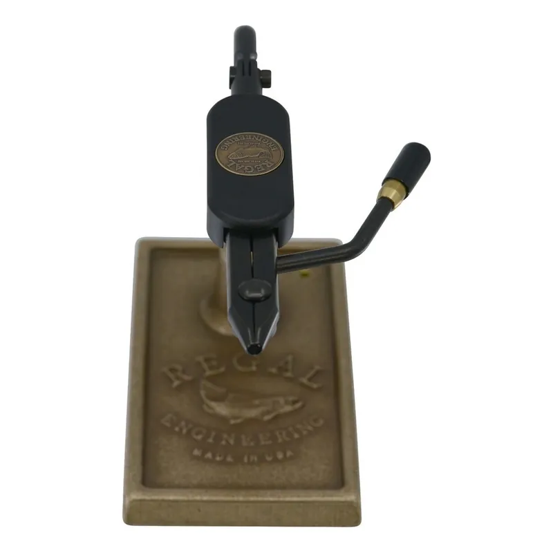 Koopje Regal Medallion Series Vise - Shank Jaws/Bronze Traditional Base
