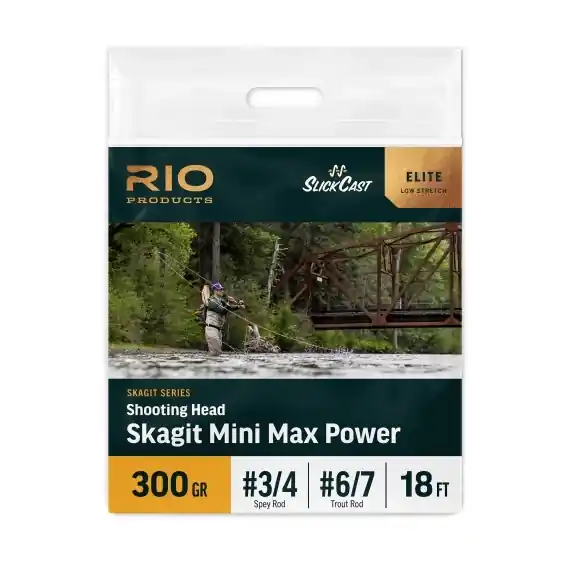 Rio Elite Skagit Mini Max Power SHD - # 4 - 325gr/21 Finale Uitverkoop