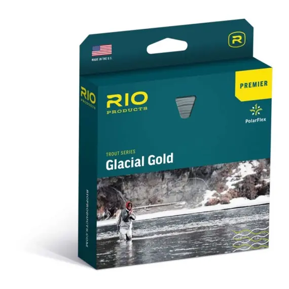 Rio Premier Glacial Gold WF Float Fly Line - # 4 Aanbieding