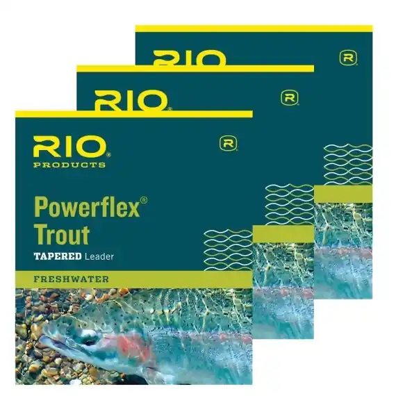 Rio Powerflex TroutLeader 12ft 3-pack - 6X 0,12mm/1,5kg Shop Nu