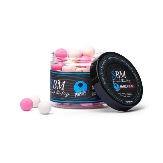 SBM Popups - Sqwidz Pink/White, 18mm Weekendaanbieding