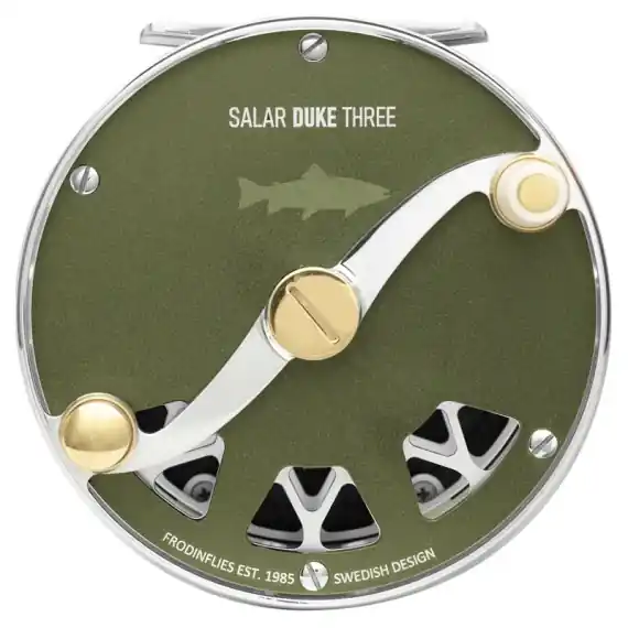Frödin Salar Duke Reel Matte Hunter Green - Four #10/12 Direct Beschikbaar