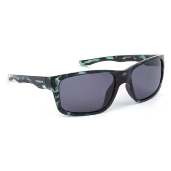 Actieprijs Shimano Eyewear - Dark Green Tortoiseshell & Dark Grey