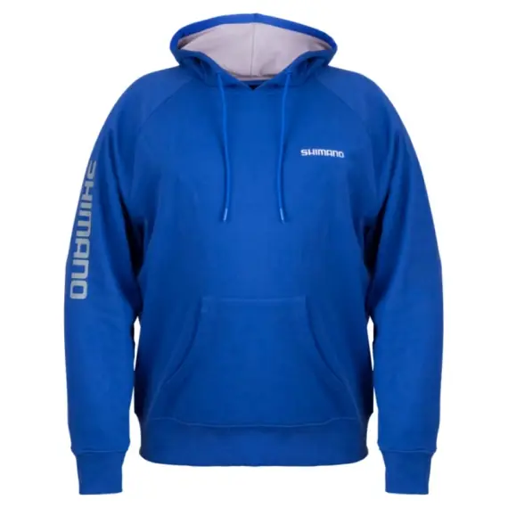 Must-Have Shimano Pull Over Hoodie Blue - XL